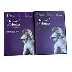 Great Courses The Iliad of Homer DVDs Guidebook Elizabeth Vandiver Literature